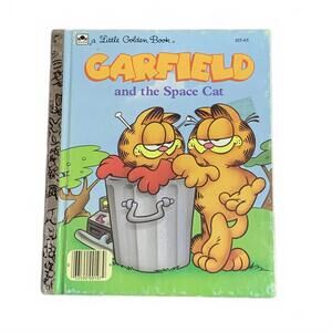 Garfield and the Space Cat - A Little Golden Book
